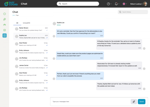 Átlátható, visszakövethető céges kommunikáció